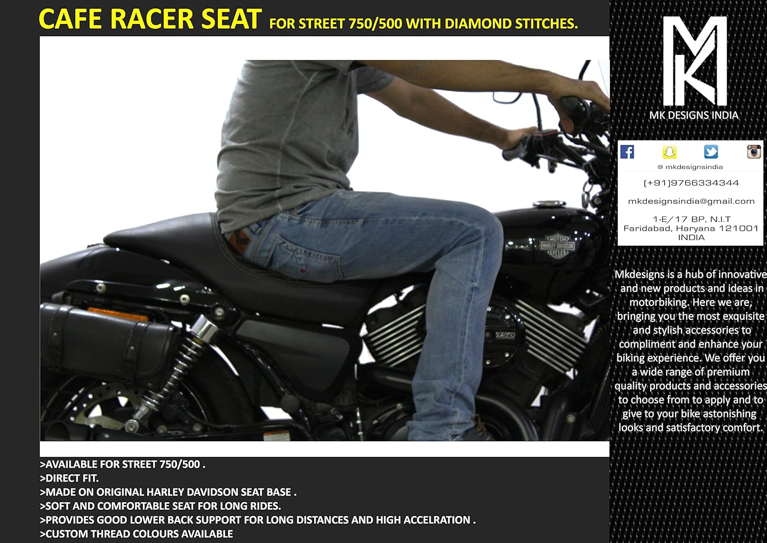 street 750 accessories