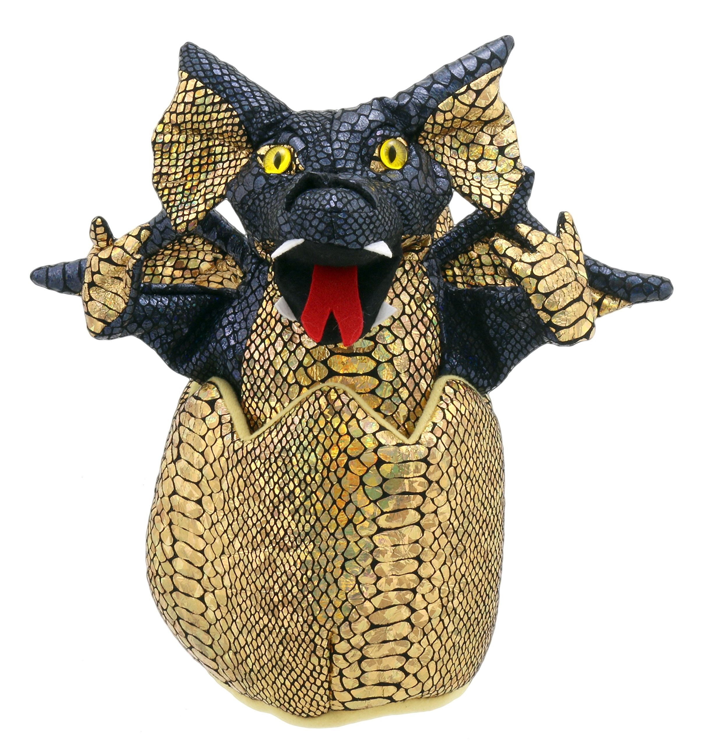 The Puppet Company - Baby Dragons in Eggs - Baby Dragon (Black) PC004301