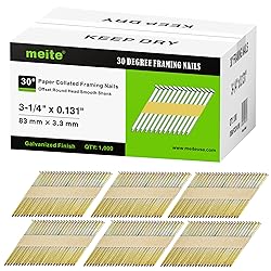 meite 30 Degree Framing Nails 3-1/4 Inch x