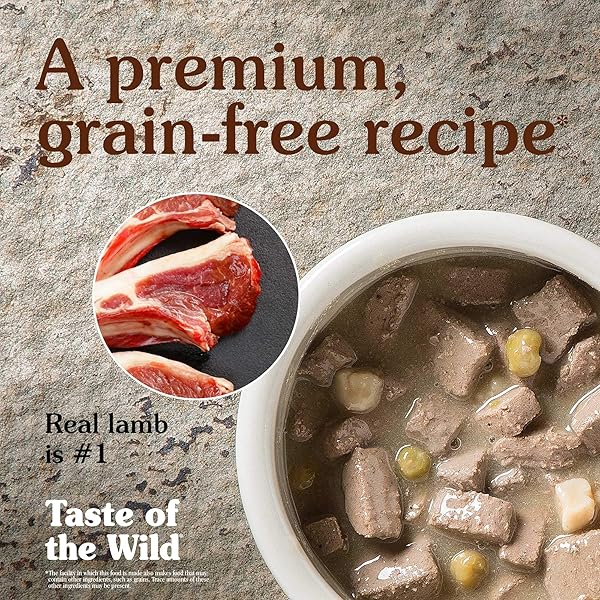 TASTE OF THE WILD SIERRA MOUNTAIN CANNED DOG FOOD, 13.2 OZ, MEDIUM