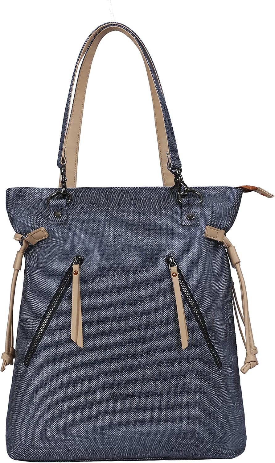 Sherpani Tempest, Convertible Tote Backpack, Fashion Handbag, Canvas Bag for Women, with 15 Inch Laptop Compatibility