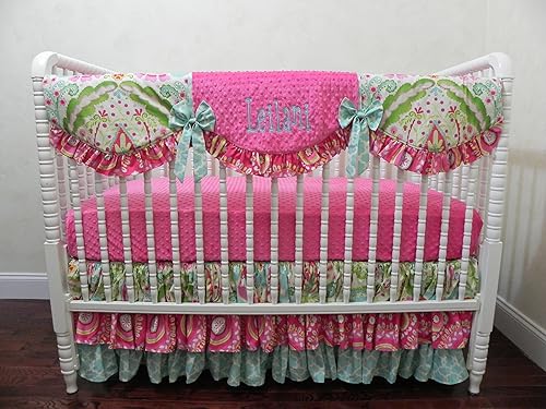 scalloped crib skirt