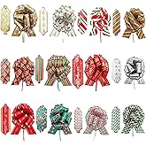 24pcs Bows for Gift Wrapping 5inch Gift Pull Bows Gift Bows Wrapping Decoration