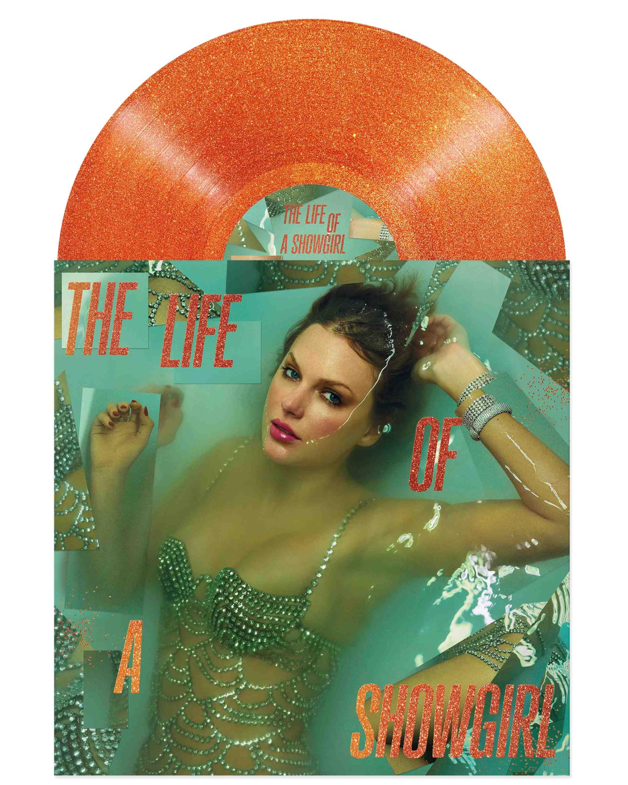 Photo 1 of The Life of a Showgirl[Sweat & Vanilla Perfume Orange Glitter Vinyl]