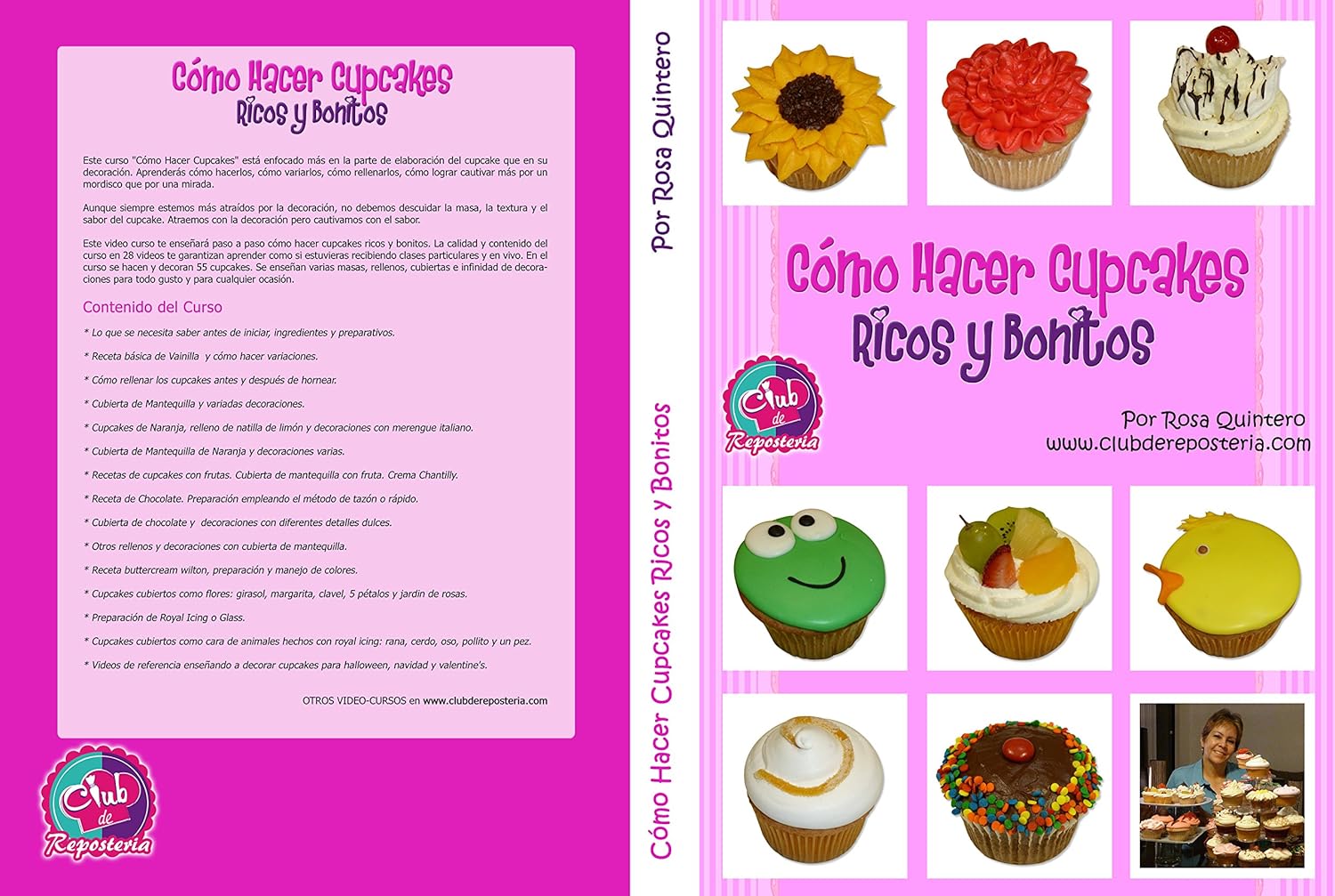 Amazon.com: Como Hacer Cupcakes - Completo Video Curso paso a paso para hacer, rellenar y decorar cupcakes: Club de Reposteria: Movies & TV