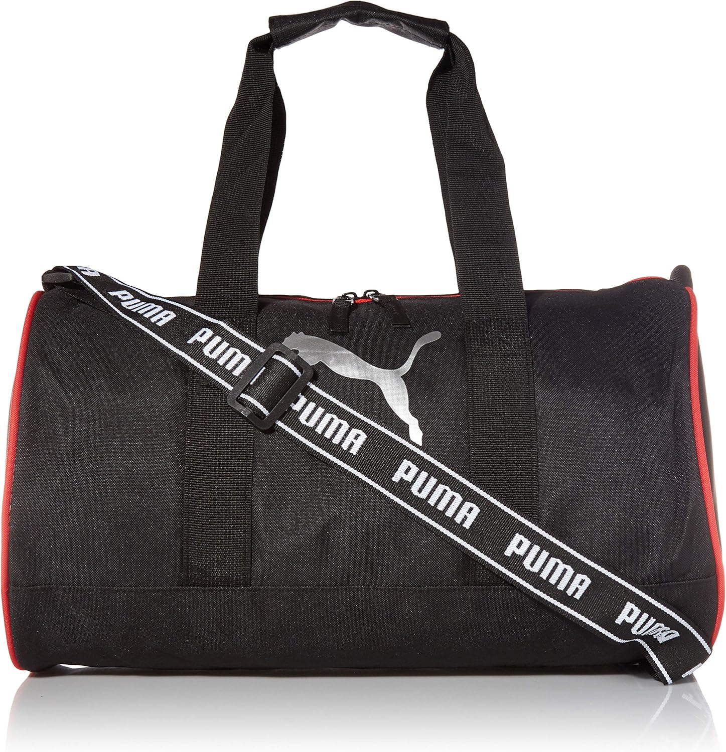 PUMA Kids' Duffel Bag, Black, One Size Clothing