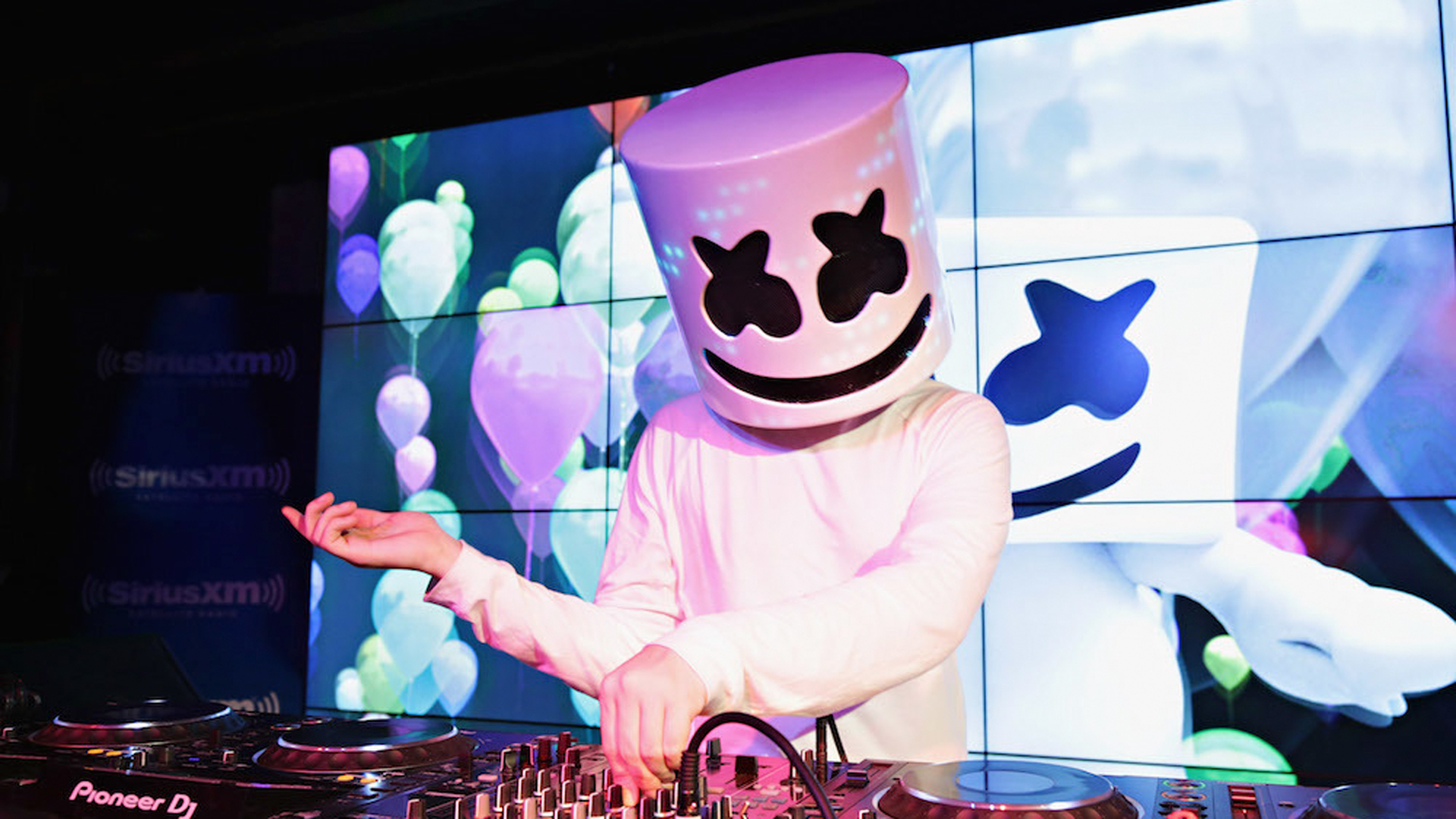 Molezu Top 10 Djs Marshmello Helmet Music Festival Latex