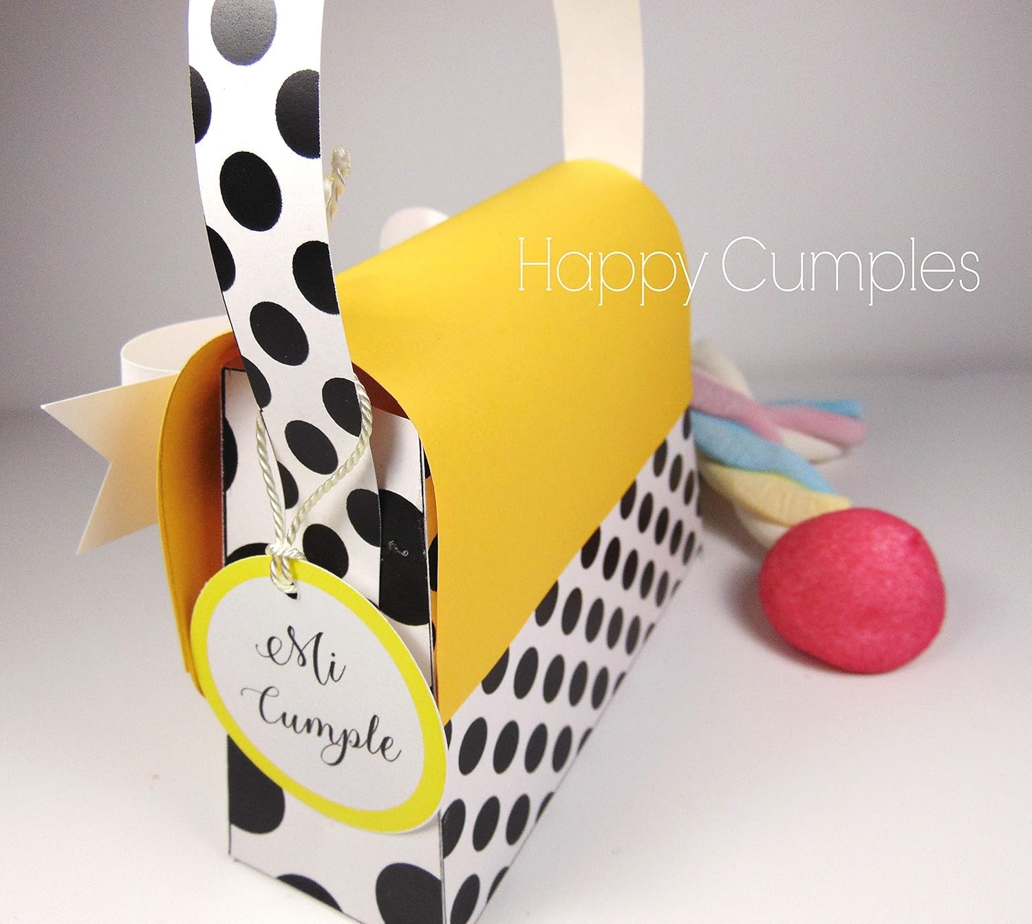 cajita para chuches con forma debolsito: Amazon.es: Handmade