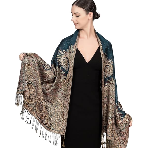 サルセーション新作Shawl With Opening 未開封品 Sanmoury Women's 1920s Sequin Shawl Wraps Fringe Glittering
