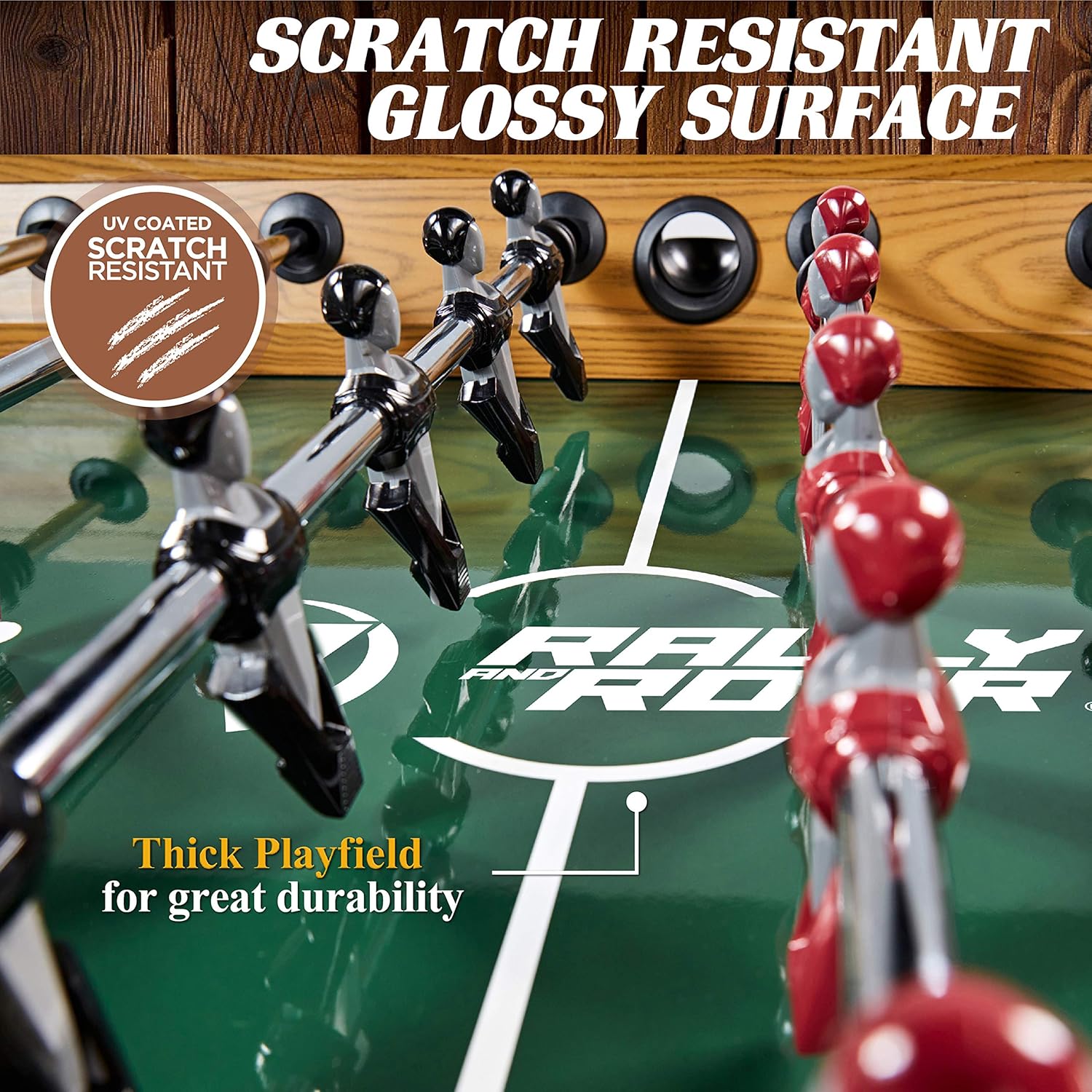 Rally and Roar 147 cm Foosball Table BigaMart