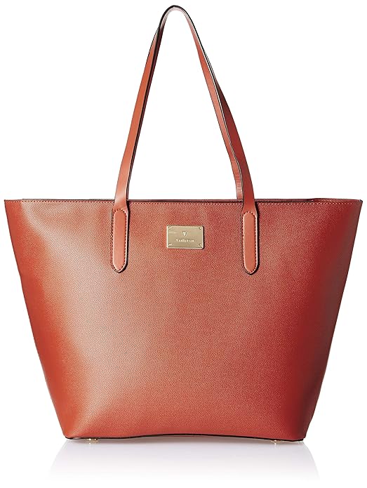 Buy Van Heusen Spring/Summer 20 Women's Tote Bag (Orange) at Amazon.in