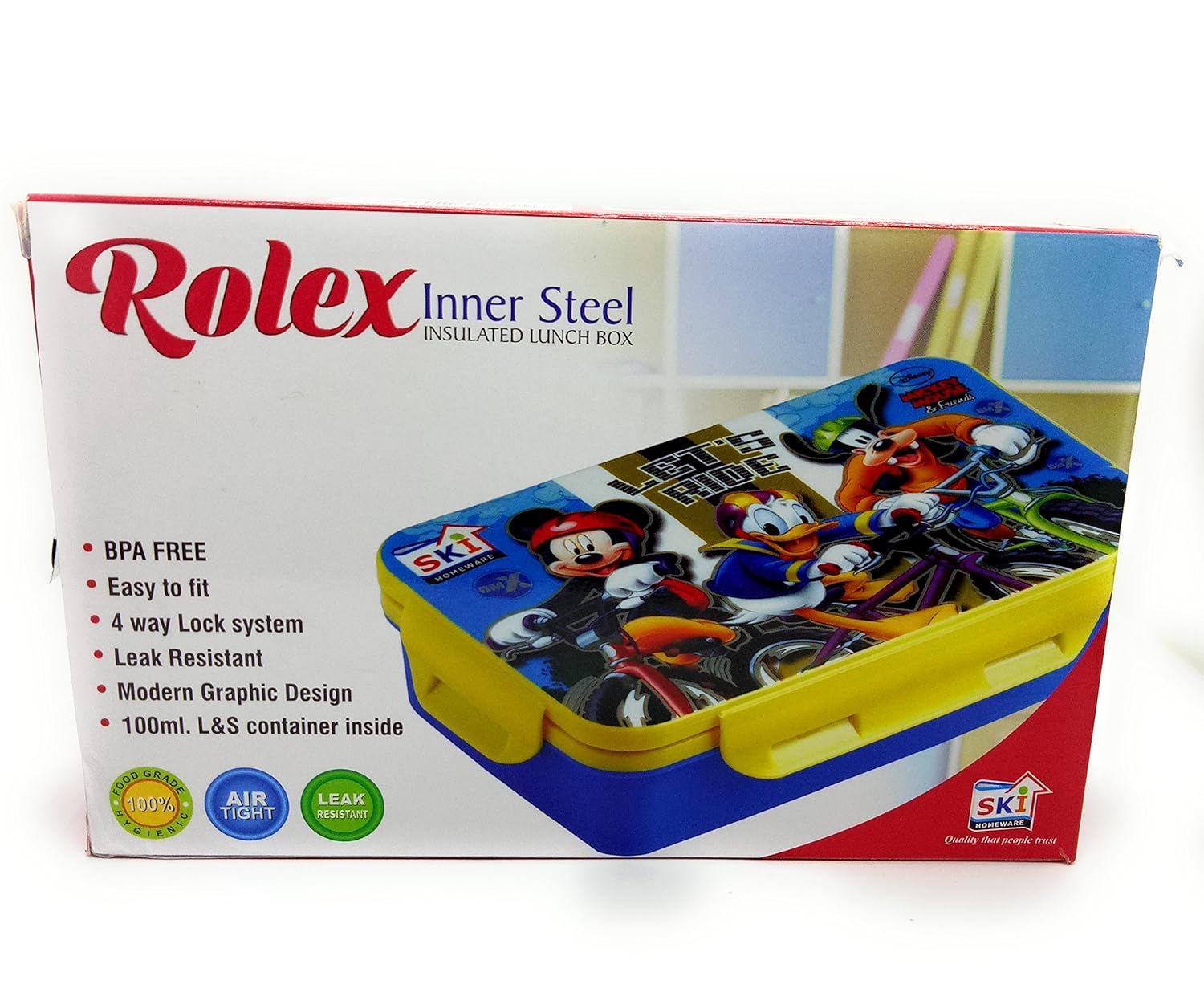 ski insulated lunch box