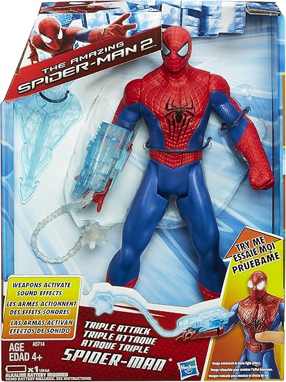 Spider Man Ataque Triple The Amazing Spider Man 2 Amazon Com Mx Juguetes Y Juegos