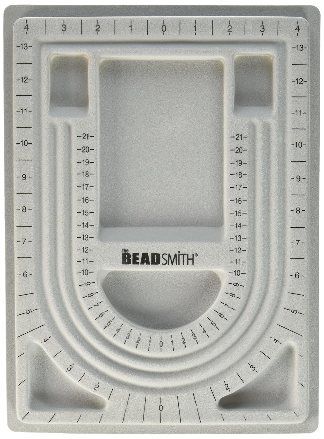 Beadsmith Bead Design Beading Board, 9 by 13Inch, Grey Flock Amazon