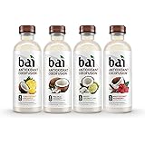 Bai Cocofusions Variety Pack, Antioxidant Infused Beverages, 18 Fl. Oz. Bottles (Pack of 12)