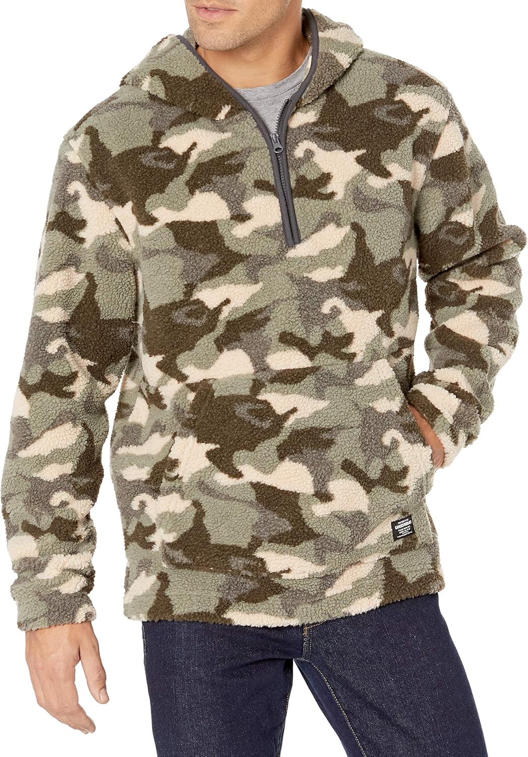 fleece teddy hoodie