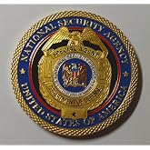 National Security Agency NSA Special Agent #C1409B Government Honor Challenge Coin Award