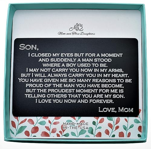 graduation gifts for son from mom