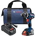 BOSCH GSB18V-535CB15 18V EC Brushless Connected-Ready 1/2 In. Hammer Drill/Driver with (1) CORE18V 4 Ah Advanced Power Battery