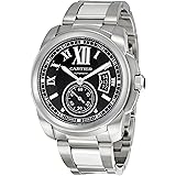 Cartier Men's W7100016 Calibre De Cartier Black Dial Watch