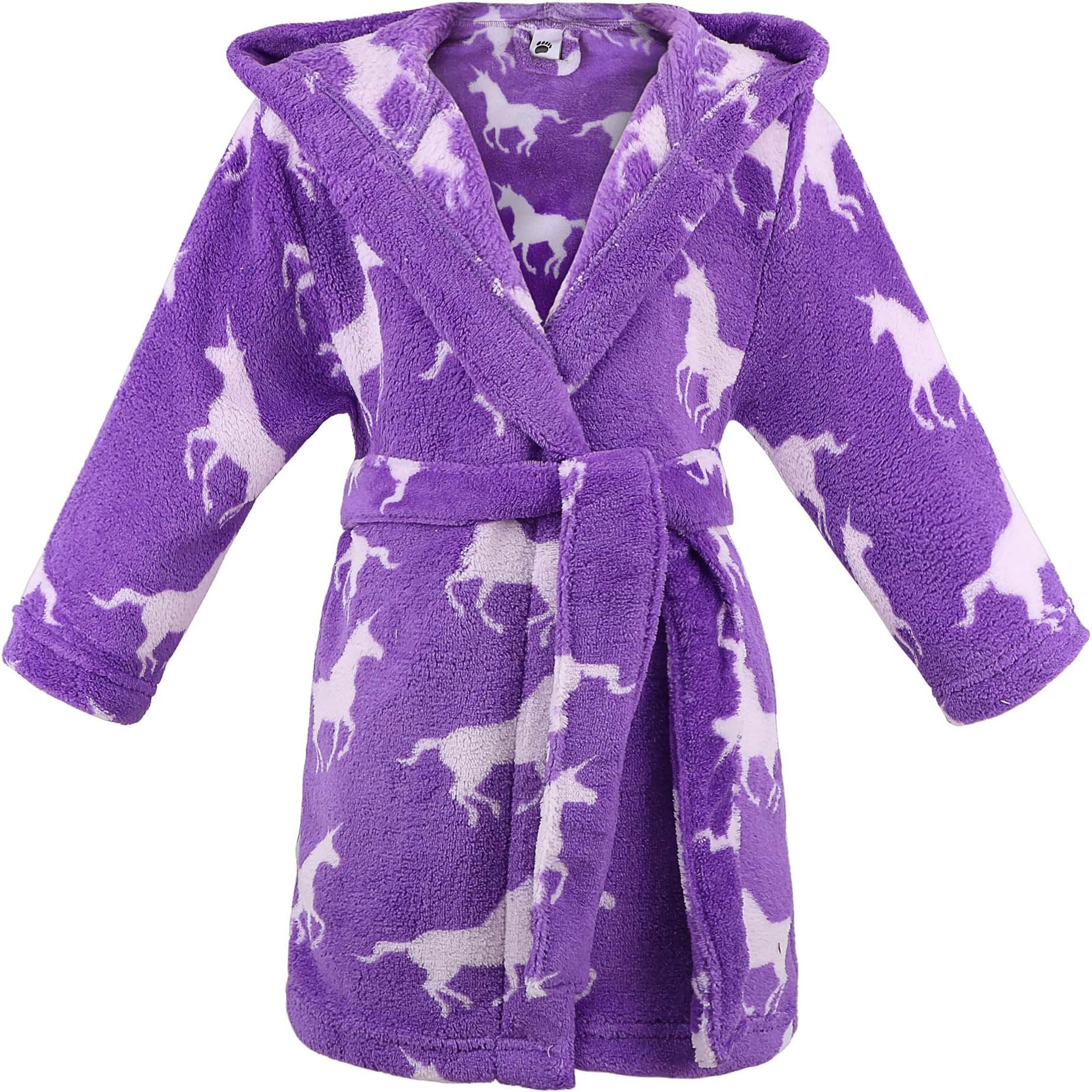 Kids Boys Girls Children Soft Hooded Bath Cover Up