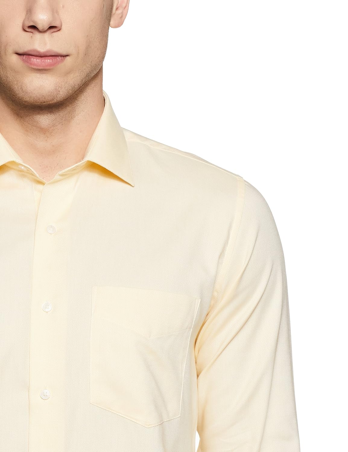 van heusen men's solid slim fit formal shirt