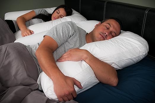 Amazon Com Nopap Positional Body Pillow Dual Stuffed For Side