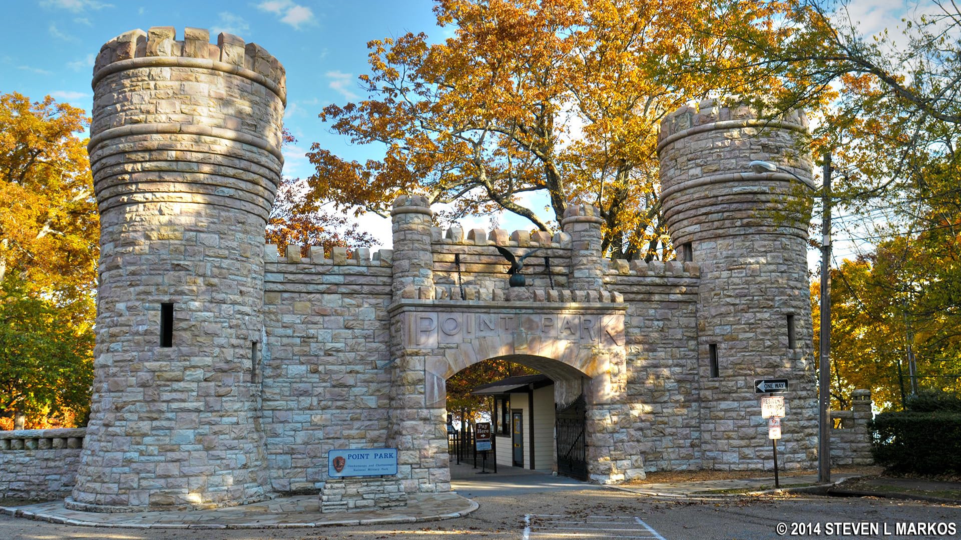 Lookout Mountain, Tennessee - Compatible with ViewMaster - 3 Reels on Card- New - 1980s Views