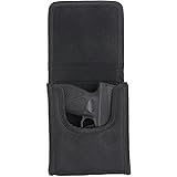Bulldog nylon ambi cell phone holster with belt loop and clip Clearance