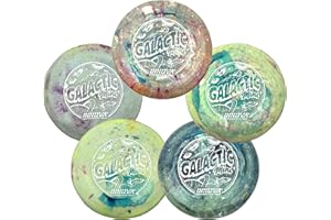Innova Discs Galactic Mini 5 Pack – Swirly Mini Markers for Disc Golf for Marking Your Lie, Doubles, Mini Targets (5 Pack)