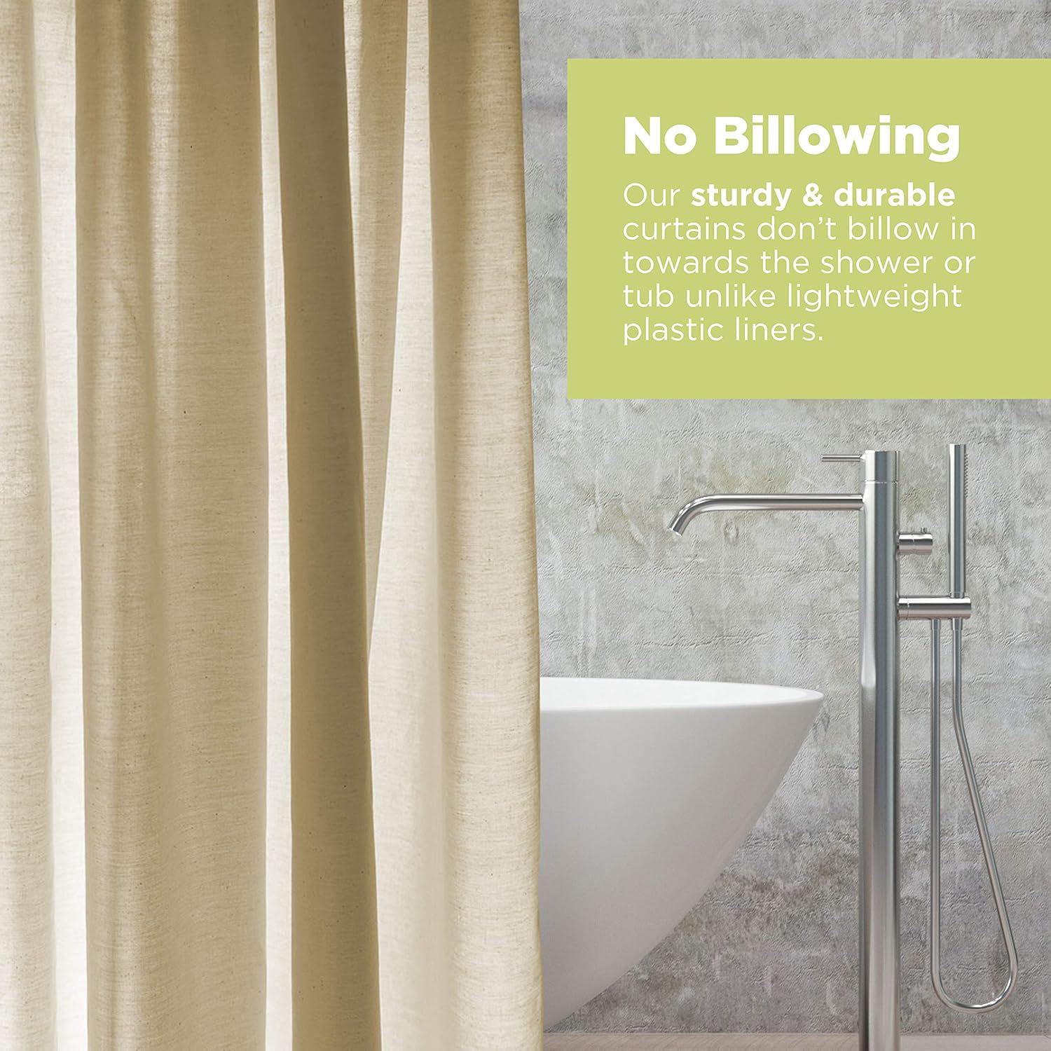 Bean Products Natuurlijke Douchegordijnen Katoen Hennep Of Waterdichte Katoenen Boothoes Tentstof Geen Pvc Voering Nodig Milieuvriendelijk Made In Usa Amazon Nl