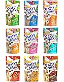 Friskies Party Mix Crunch Variety Pack (9 Flavors) - Wild West, Morning Munch, Mixed Grill, Picnic, Beachside, Cheezy Craze, Original, California Dreamin', and Meow Luau