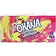 Ohana! raspberry lemonade, non-carbonated, caffeine free, 12-fluid ounce cans, 8-pack in box (1)