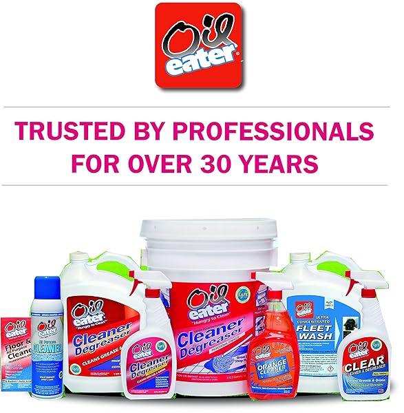 OIL EATER ORIGINAL 32 OZ CLEANER/DEGREASER – DISSOLVE GREASE OIL AND HEAVY-DUTY STAINS