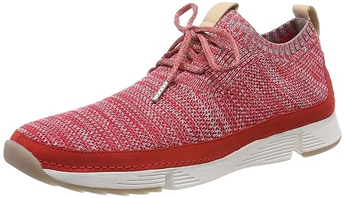 clarks sneakers mens pink