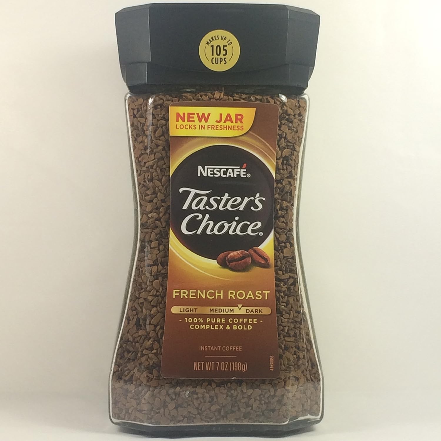 Nescafe Taster's Choice French Roast Instant Coffee, 7