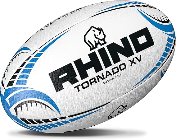 Rhino Tornado - Pelota de Rugby XV, Color Blanco, Color Blanc y ...