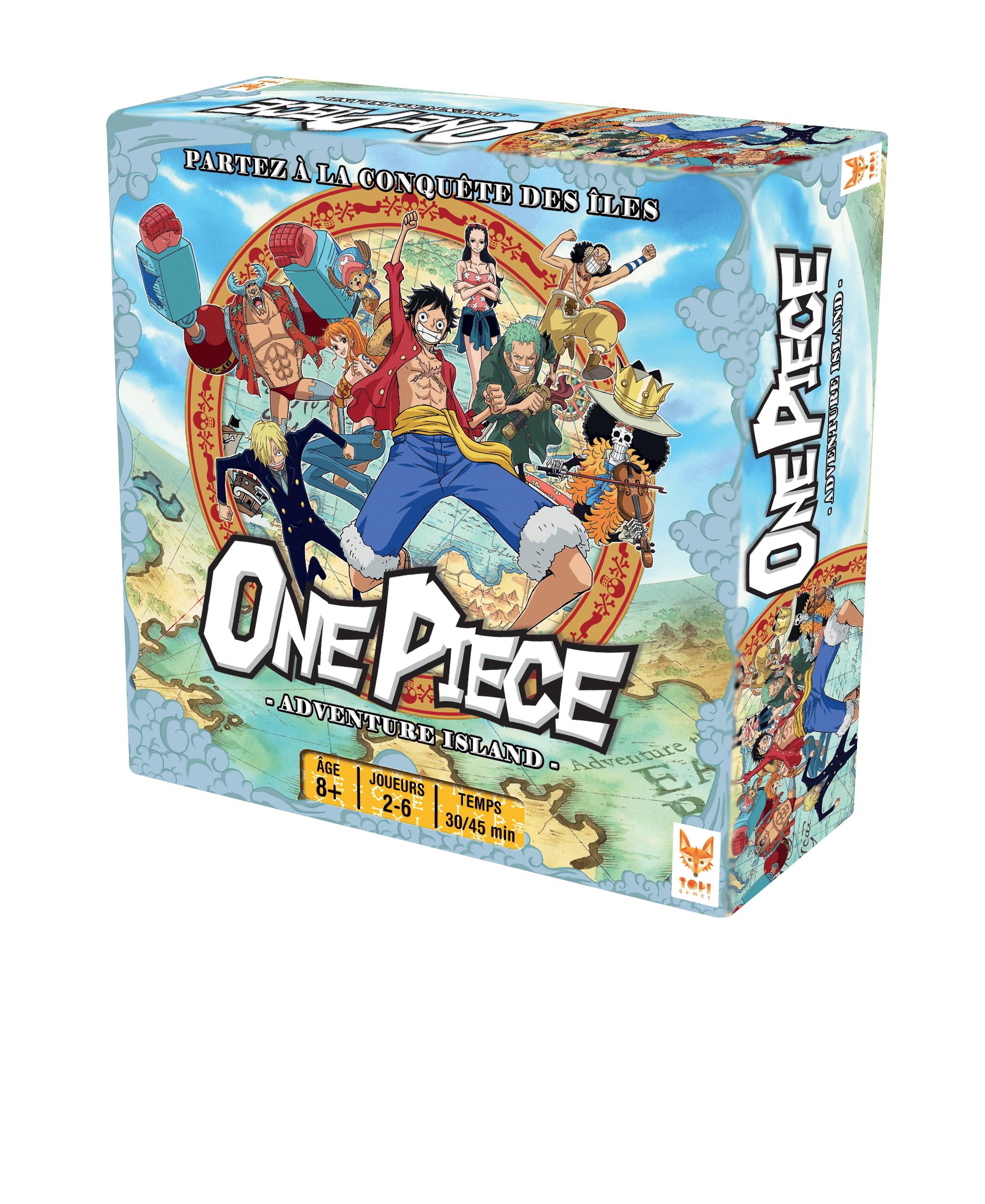 Topi Games- One Piece Board Games, OP-629001, Multi-Colour (Language-French)