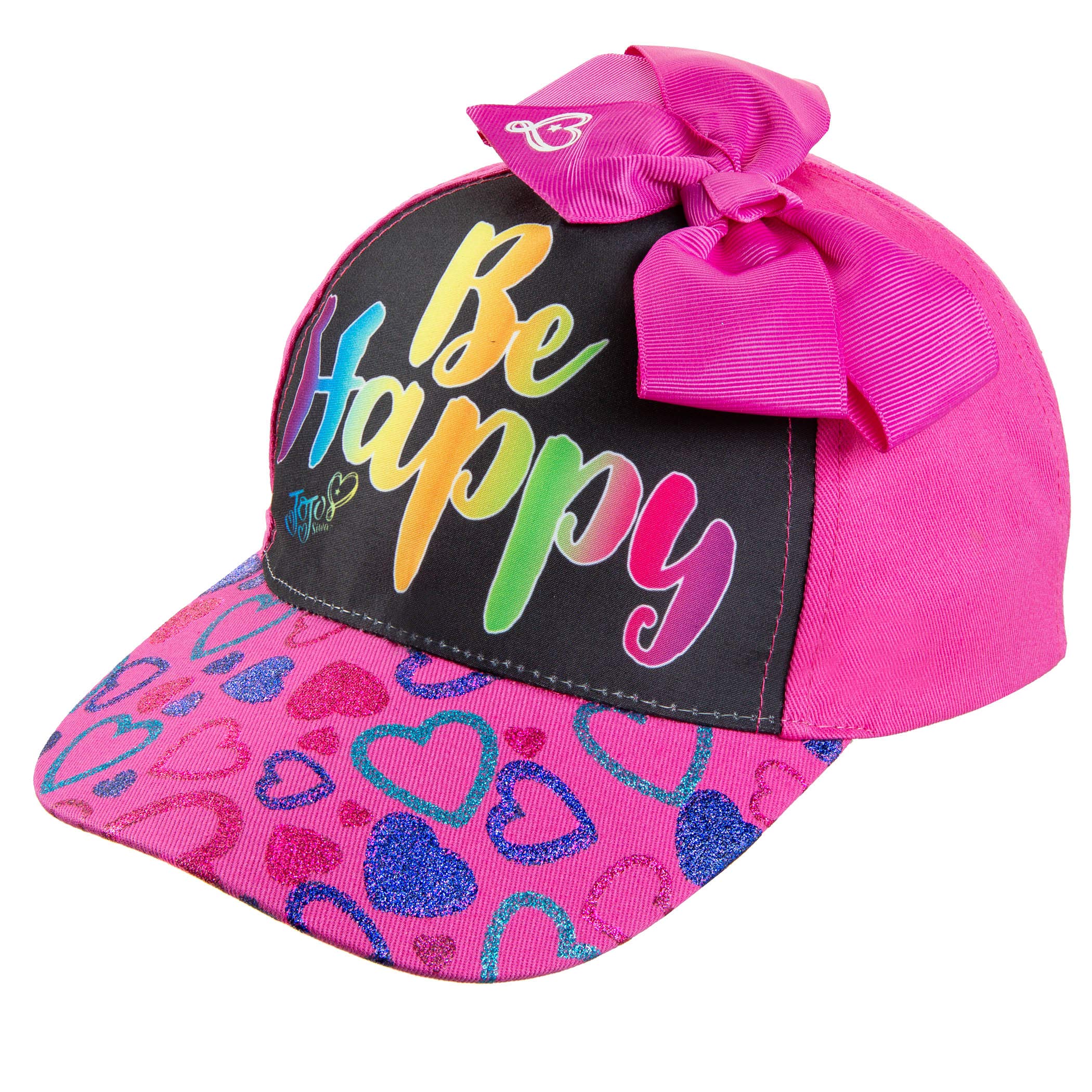 Girls Cotton Baseball Cap Age 4-7 Pink 