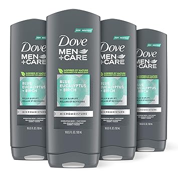 dove men's body wash for dry skin