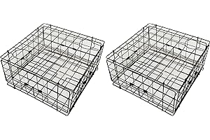 2 Pack of KUFA 24" Vinyl Coated Crab Trap (24"X24"X12") S60x2