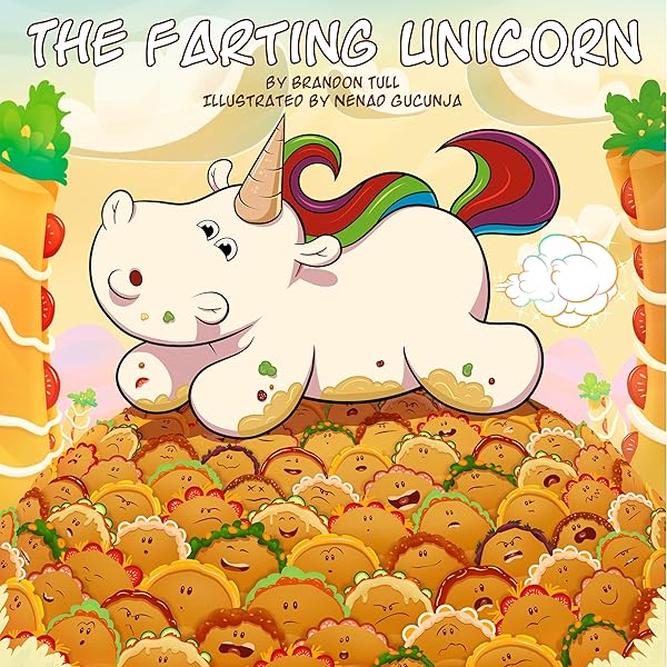 sparkle farts unicorn plush