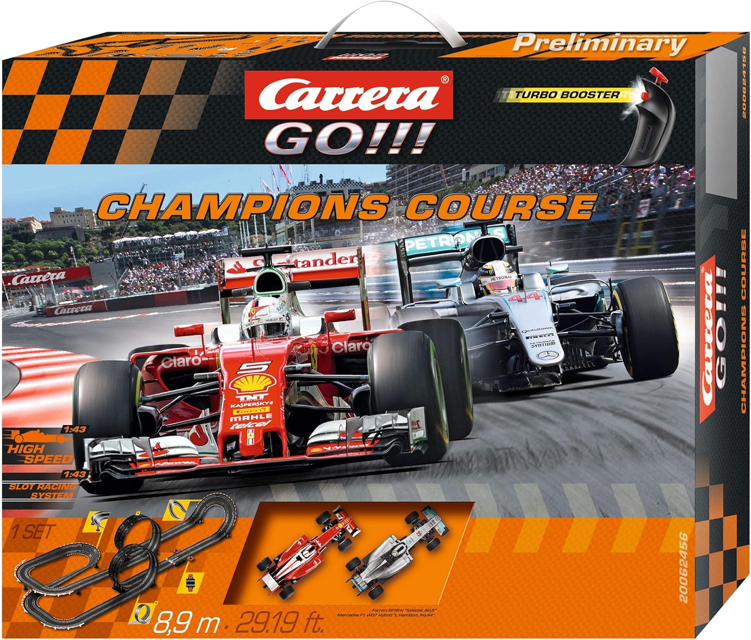 carrera go champions course car set
