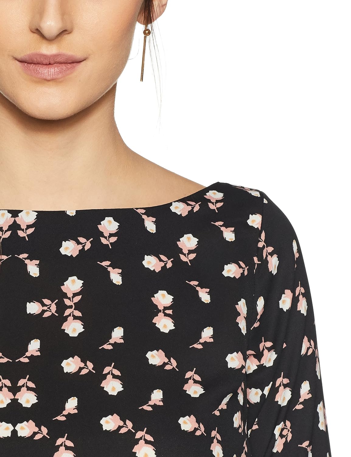 symbol amazon brand women's printed top