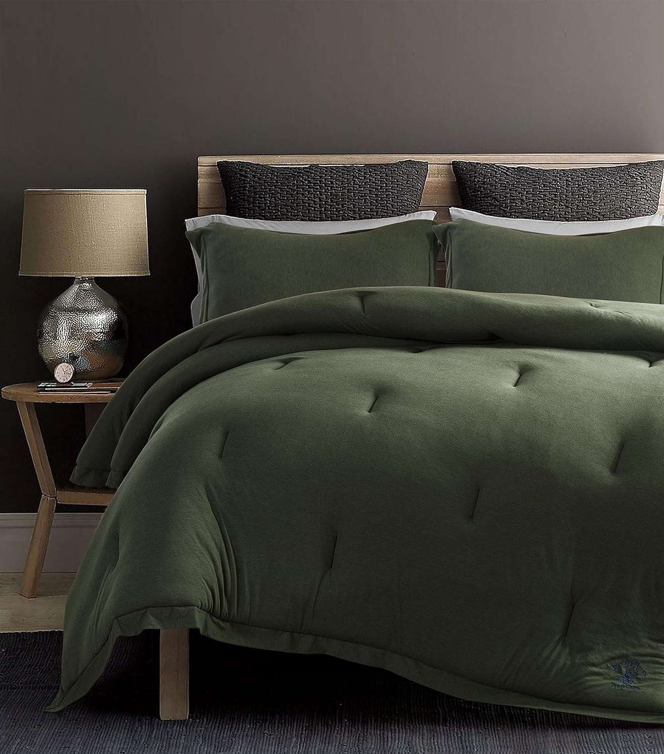 Amazon Com Beverly Hills Polo Club Solid Cotton Rich Ultra Soft