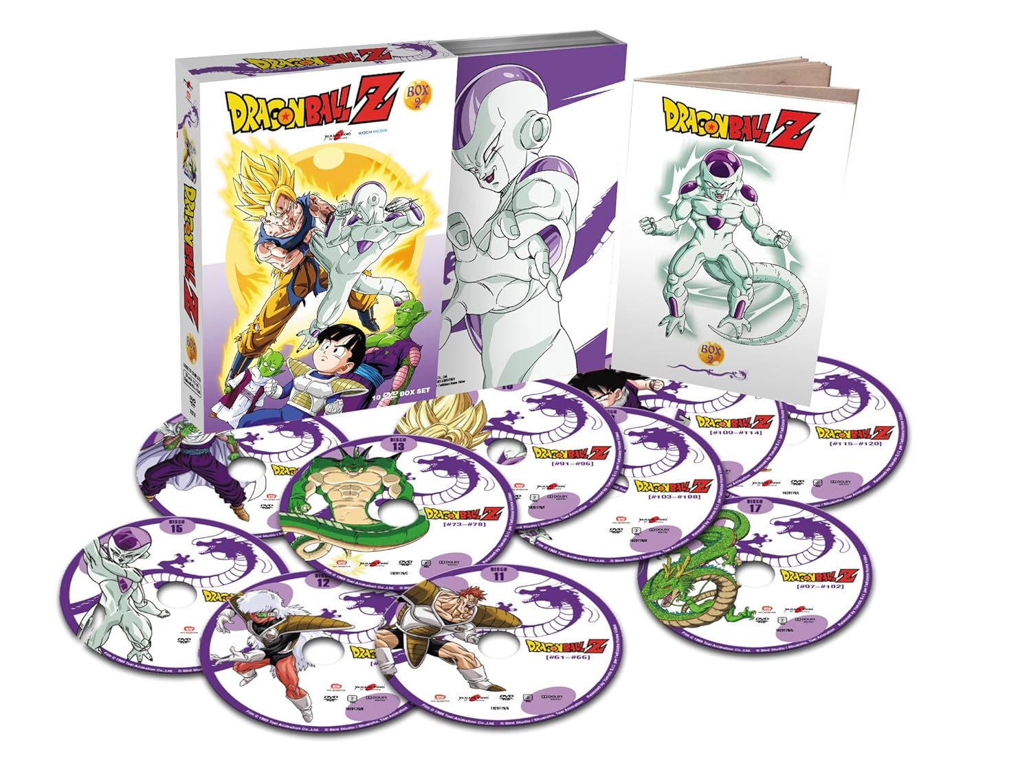 Yamato Video Cover Art E Data Duscita Per Il Dragon Ball Z