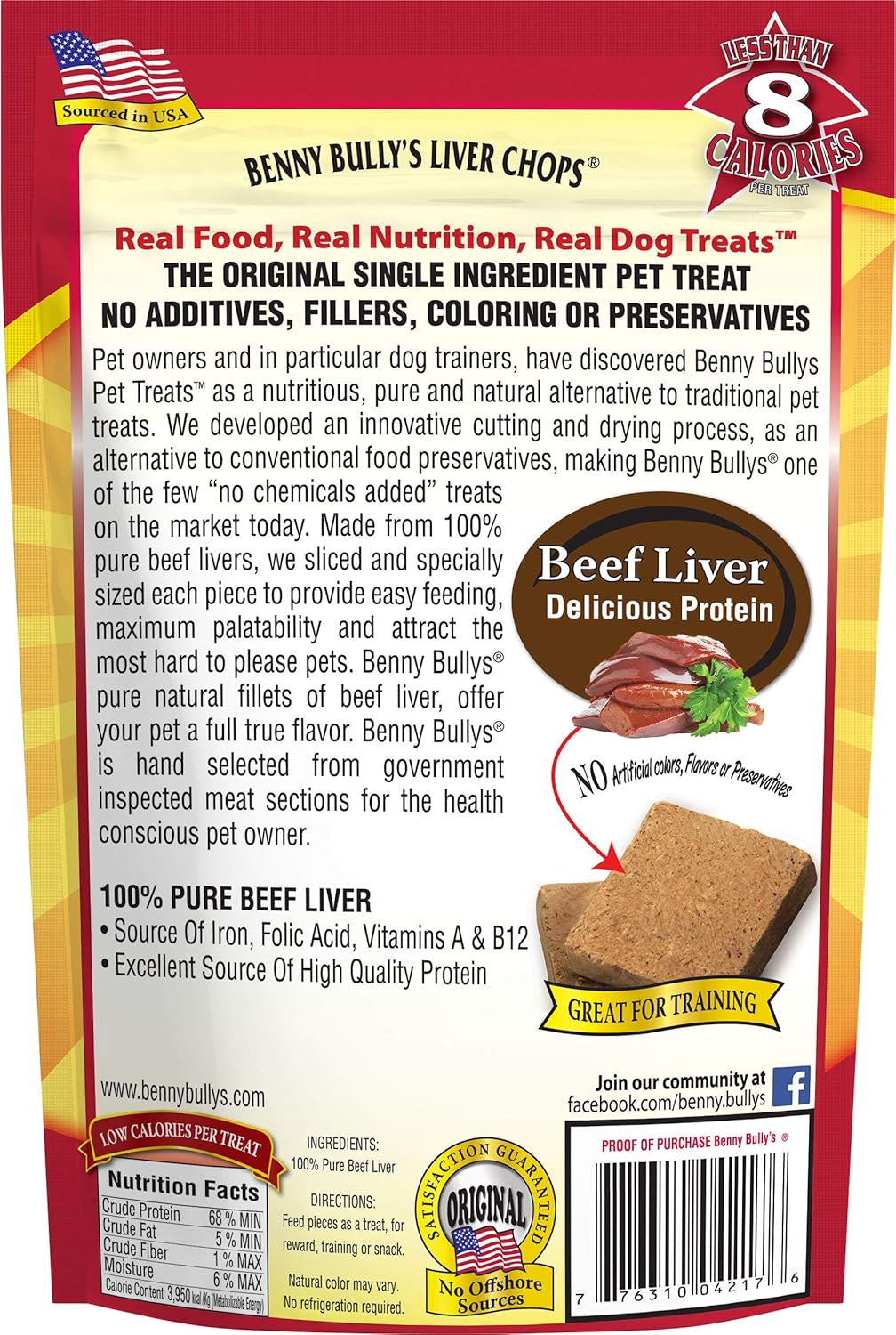 benny bully's liver treats