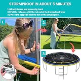 Zero Gravity Ultima 4 12ft Trampoline and Enclosure by ZERO GRAVITY view 7