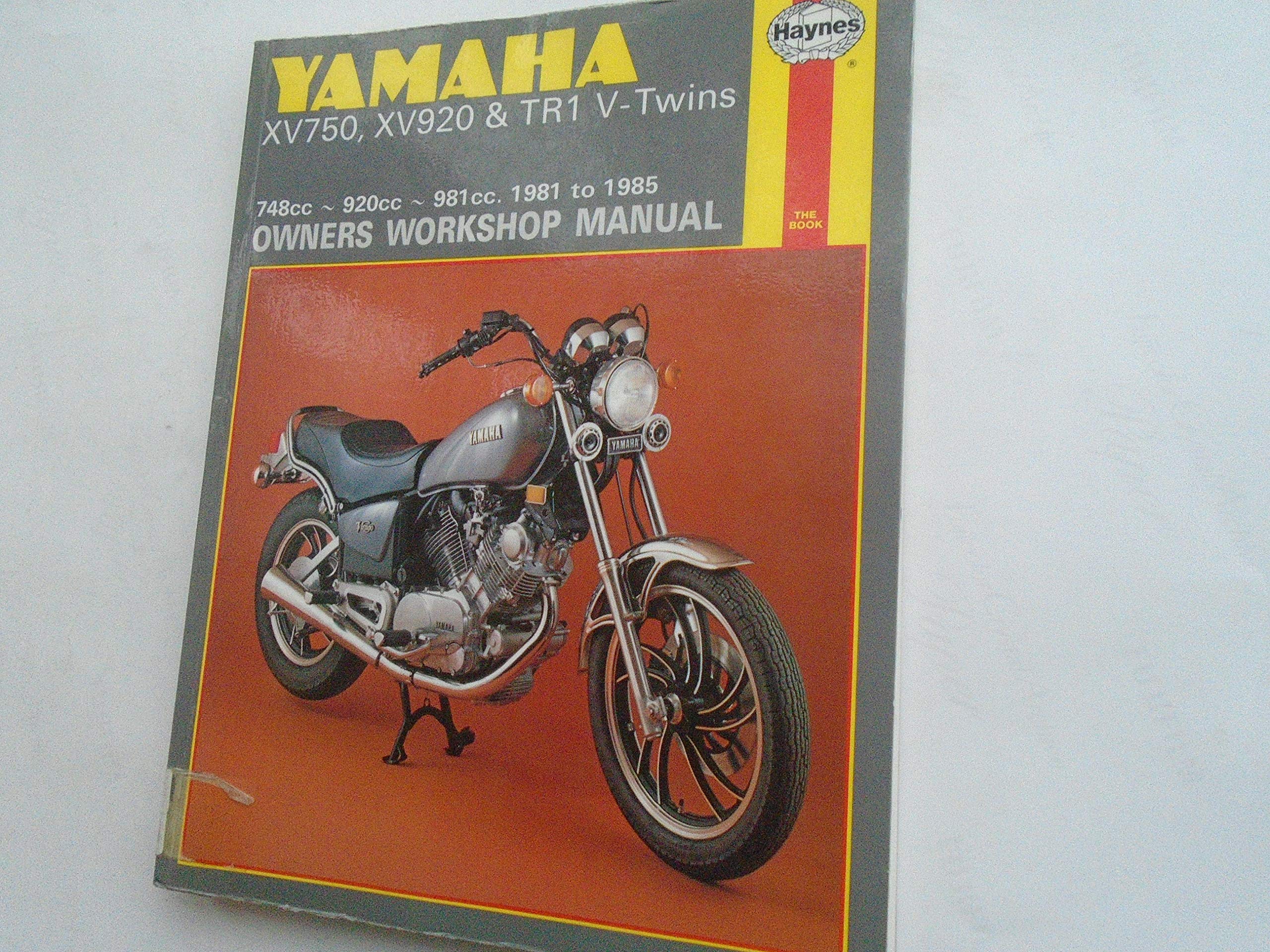 Buy Yamaha XV750, XV920 and TR1 1981-85 V-twins Owners Workshop Manual Book  Online at Low Prices in India | Yamaha XV750, XV920 and TR1 1981-85 V-twins  ...