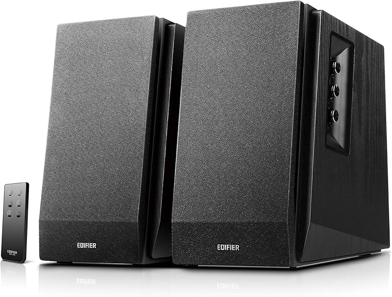Edifier R1700BT 2.0 Wireless Bluetooth Shelf Speakers Pair Black